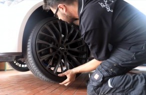 Breyton Topas on BMW M3 E92: Wheel and tire fitting for a ride with over 300kmh