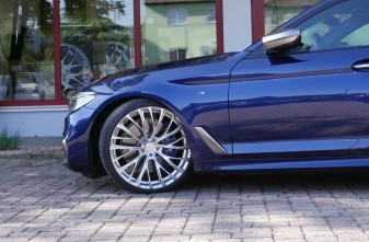 Topas on BMW 5 series G30 with H&R springs